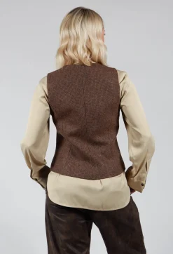 Gypsy Waistcoat in Tweed