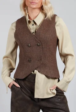 Gypsy Waistcoat in Tweed
