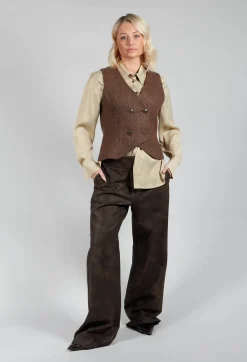 Gypsy Waistcoat in Tweed