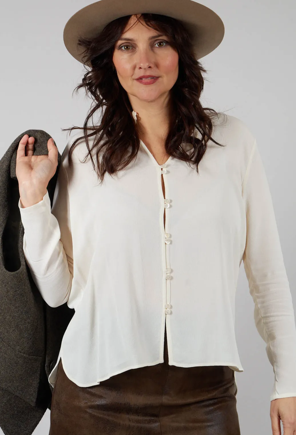 Hacking Blouse in Natural
