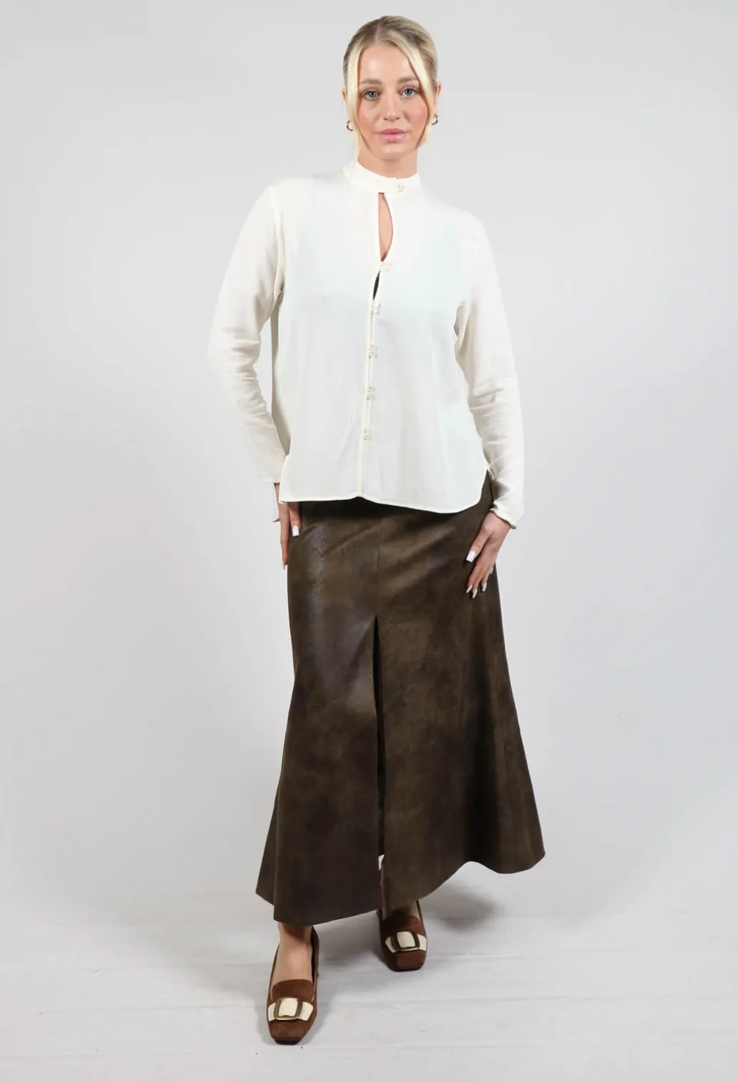Hacking Blouse in Natural