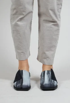 Hades Shoe in White and Black