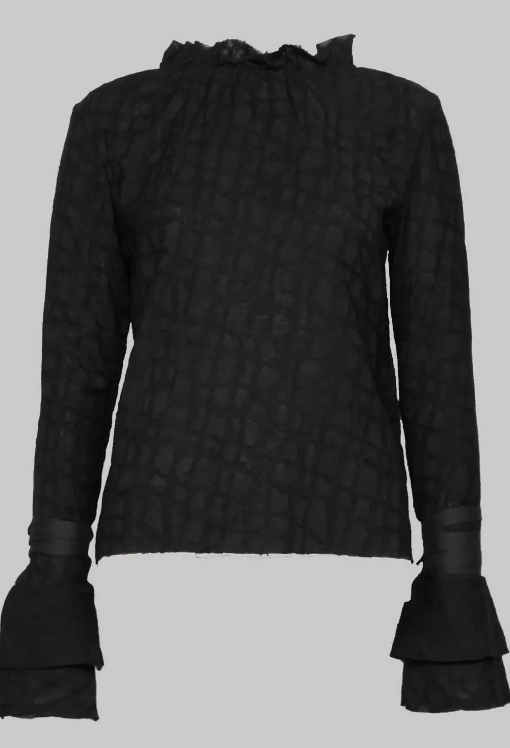Hals Blouse in Black