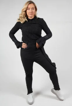 Hals Blouse in Black
