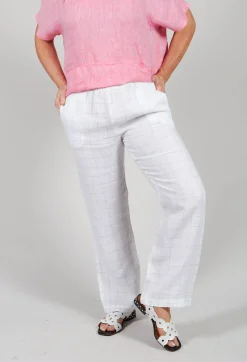 Hamster Trousers in White