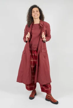 Hanne Dress in Burgundy