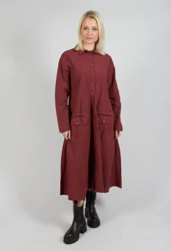 Hanne Dress in Burgundy