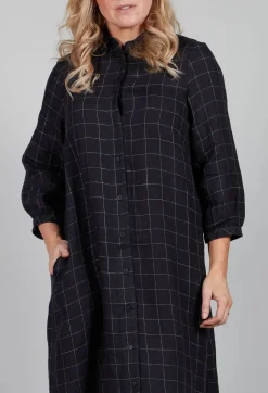 Harfang Dress in Black