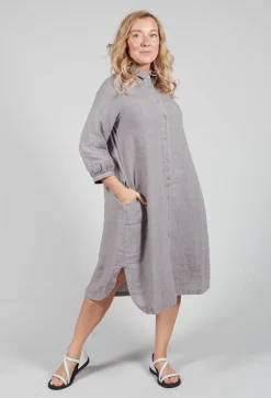 Harfang Dress in Volcan