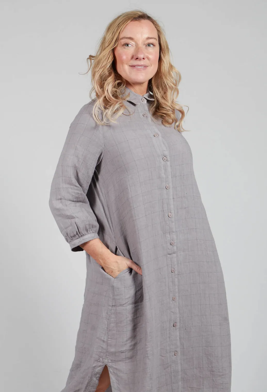 Harfang Dress in Volcan