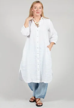 Harfang Dress in White