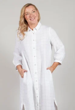 Harfang Dress in White
