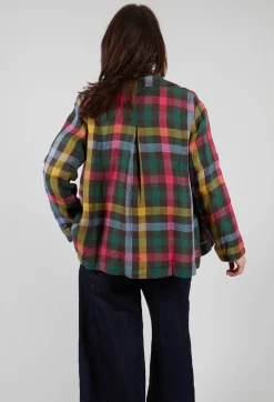 Harper Jacket in Green Multicolour