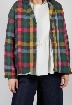 Harper Jacket in Green Multicolour