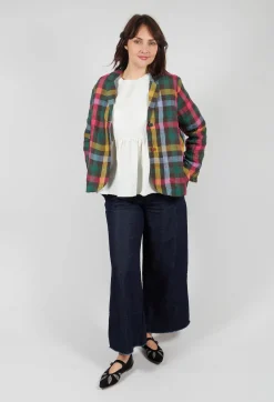 Harper Jacket in Green Multicolour