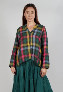 Harper Jacket in Green Multicolour