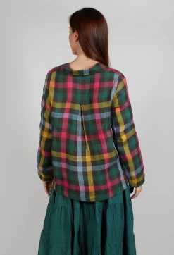 Harper Jacket in Green Multicolour