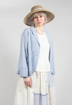 Harper Jacket in Powder Blue