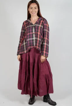 Harper Jacket in Purple Multicolour