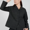 Hat Herringbone in Black