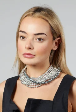 Helga Necklace in Silver