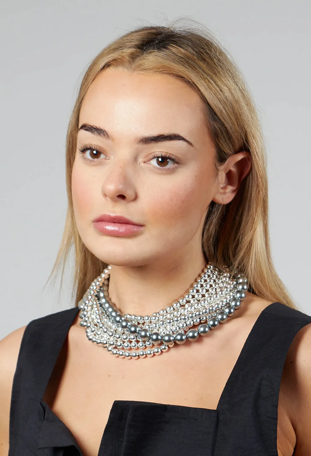 Helga Necklace in Silver