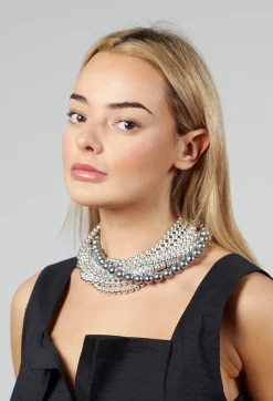 Helga Necklace in Silver
