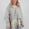 Helga Pullover in Kiesel