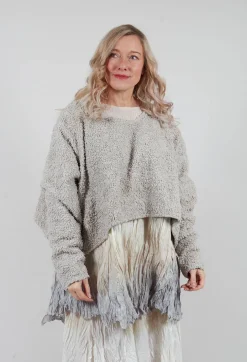 Helga Pullover in Kiesel