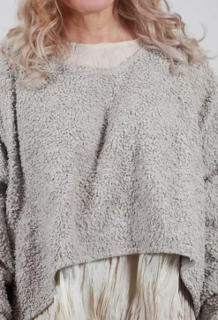 Helga Pullover in Kiesel