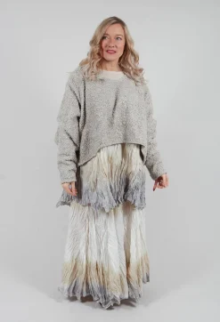 Helga Pullover in Kiesel