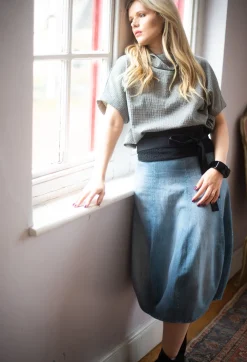 Helke Skirt in Denim