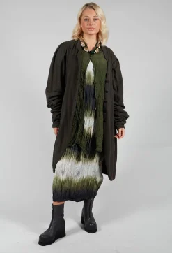 Hennadel Coat in Schlussel Green