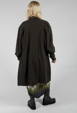 Hennadel Coat in Schlussel Green