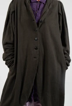 Hennadel Coat in Schlussel Green