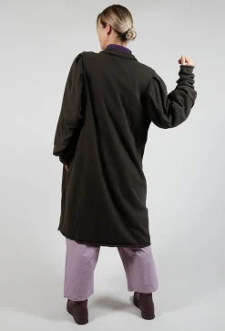Hennadel Coat in Schlussel Green