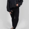 Hesidiot Trousers in Kaviar