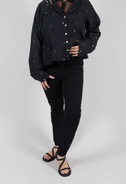 Hesidiot Trousers in Kaviar
