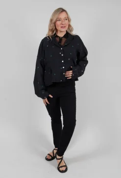 Hesidiot Trousers in Kaviar