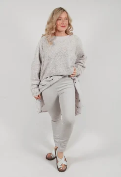 Hesidiot Trousers in Kiesel