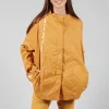 High Neck Jacket in Mango Print