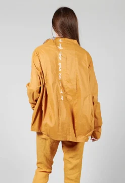 High Neck Jacket in Mango Print