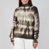 High Neck Jumper in Dark Brown