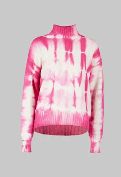 High Neck Jumper in Pink