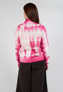 High Neck Jumper in Pink