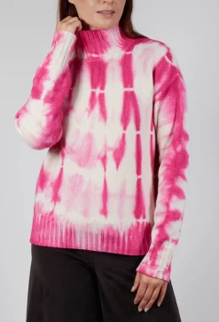 High Neck Jumper in Pink