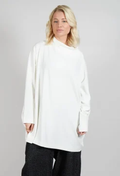 High Neck Tunic in Cream