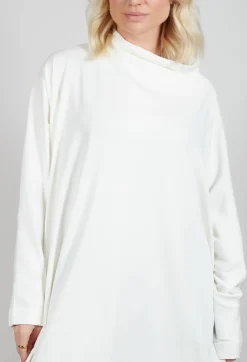 High Neck Tunic in Cream