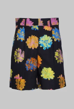 High Waisted Floral Shorts