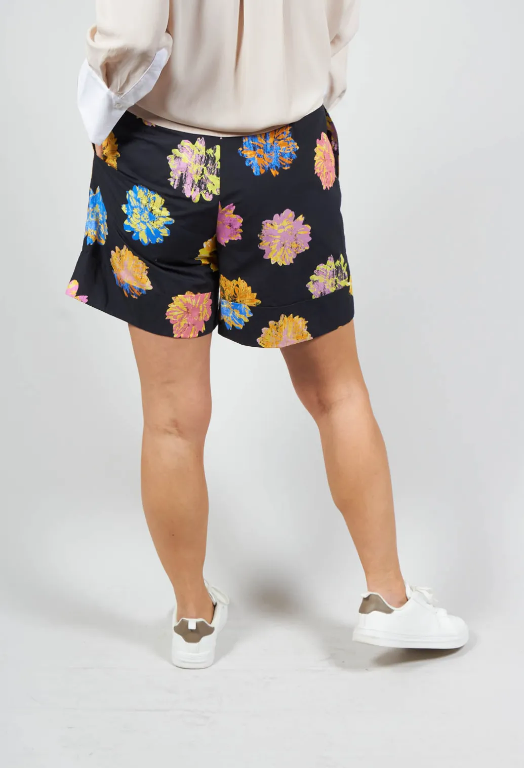 High Waisted Floral Shorts